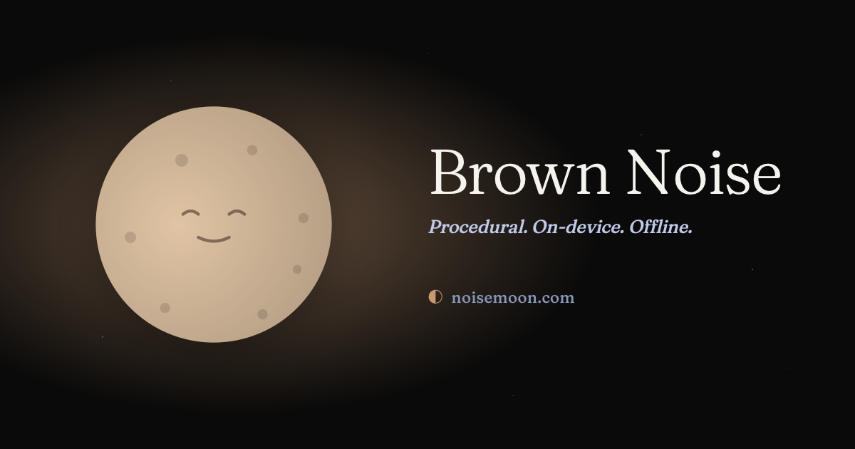 Brown noise share image