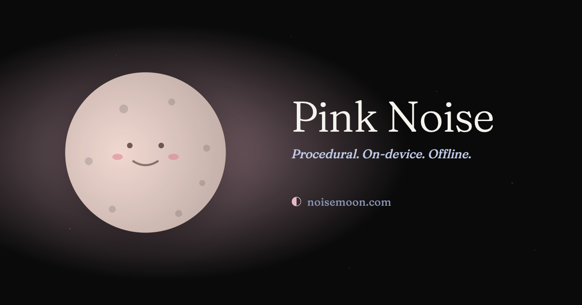 Pink noise share image