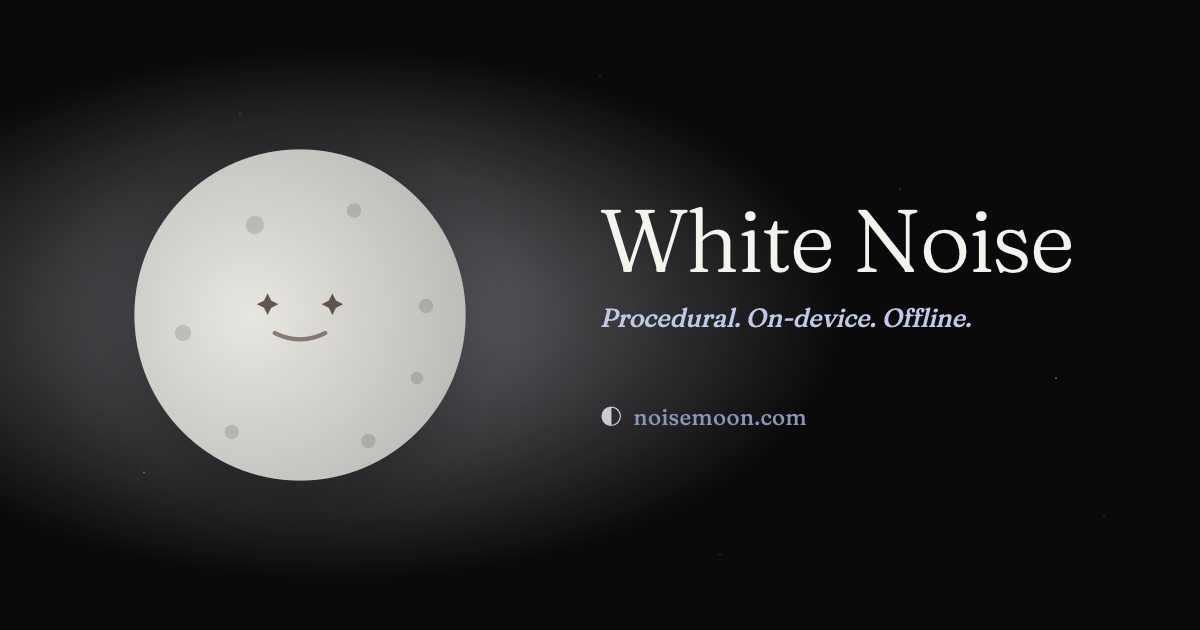 White noise share image